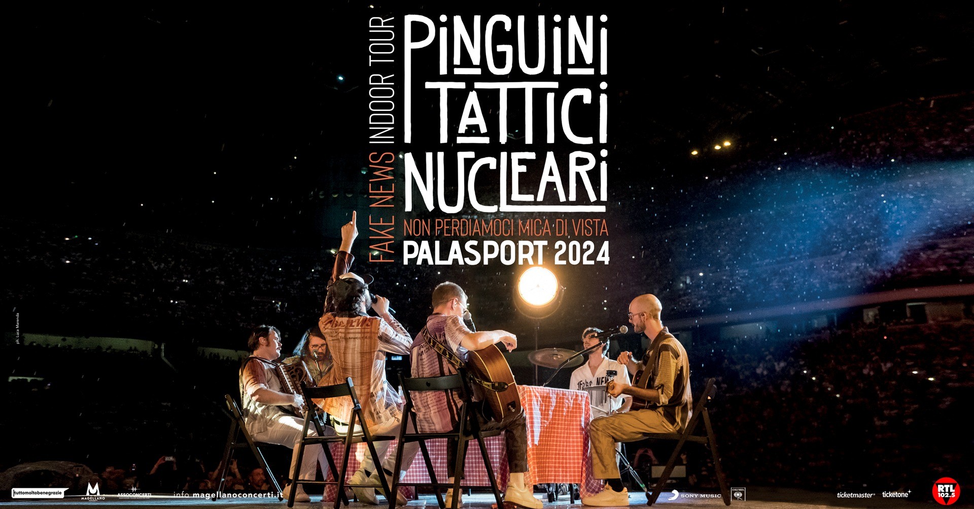 image PINGUINI TATTICI NUCLEARI - PALASPORT 2024